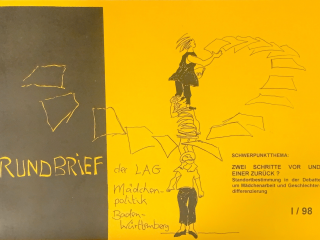 1998 - Landesweites Engagement für eine Finanzierung der LAG Mädchenpolitik