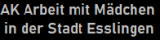 AK Arbeit mit Mädchen in der Stadt Esslingen